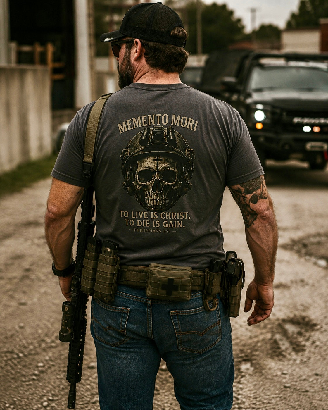 Memento Mori Skull Tee