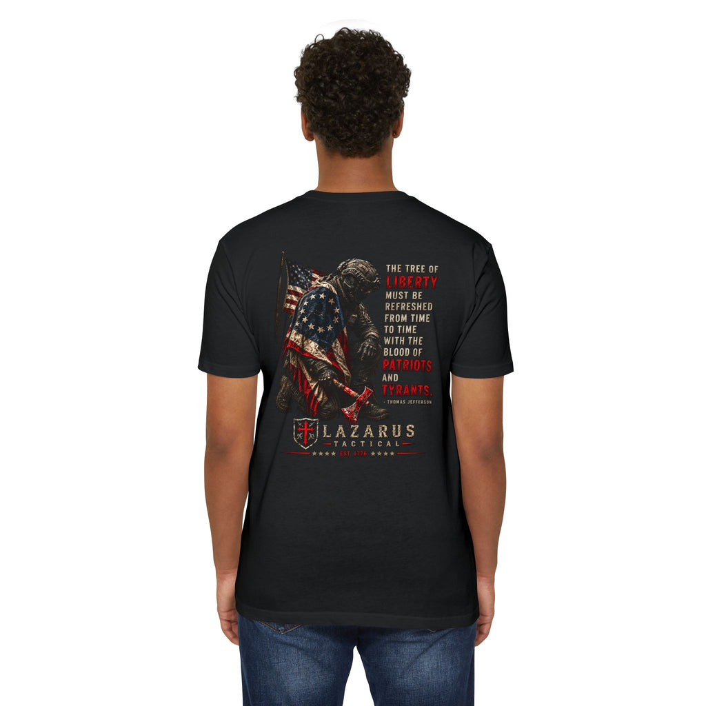 Lazarus Tactical Tree of Liberty Patriotic T-Shirt
